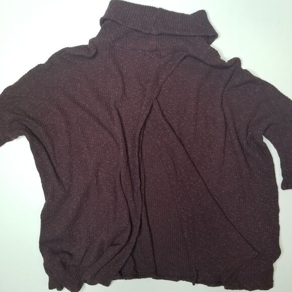 Cha Cha Vente Split Back Swing Top Purple Petite Large - Picture 3 of 6